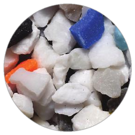 Type III granulated plastic blast media